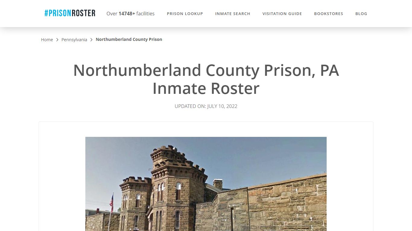 Northumberland County Prison, PA Inmate Roster - Prisonroster